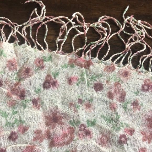 Floral Scarf - Picture 2 of 2